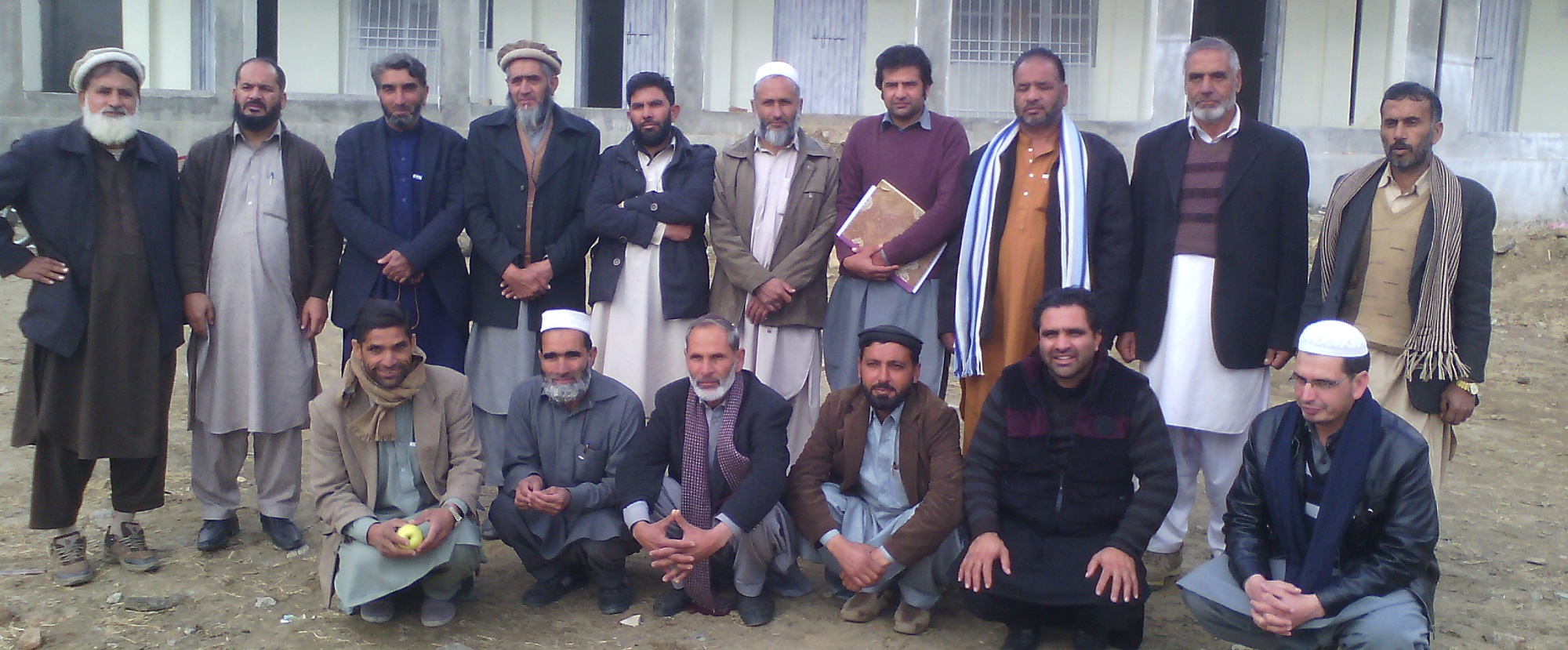 Staff Members with Annual Inspection Team